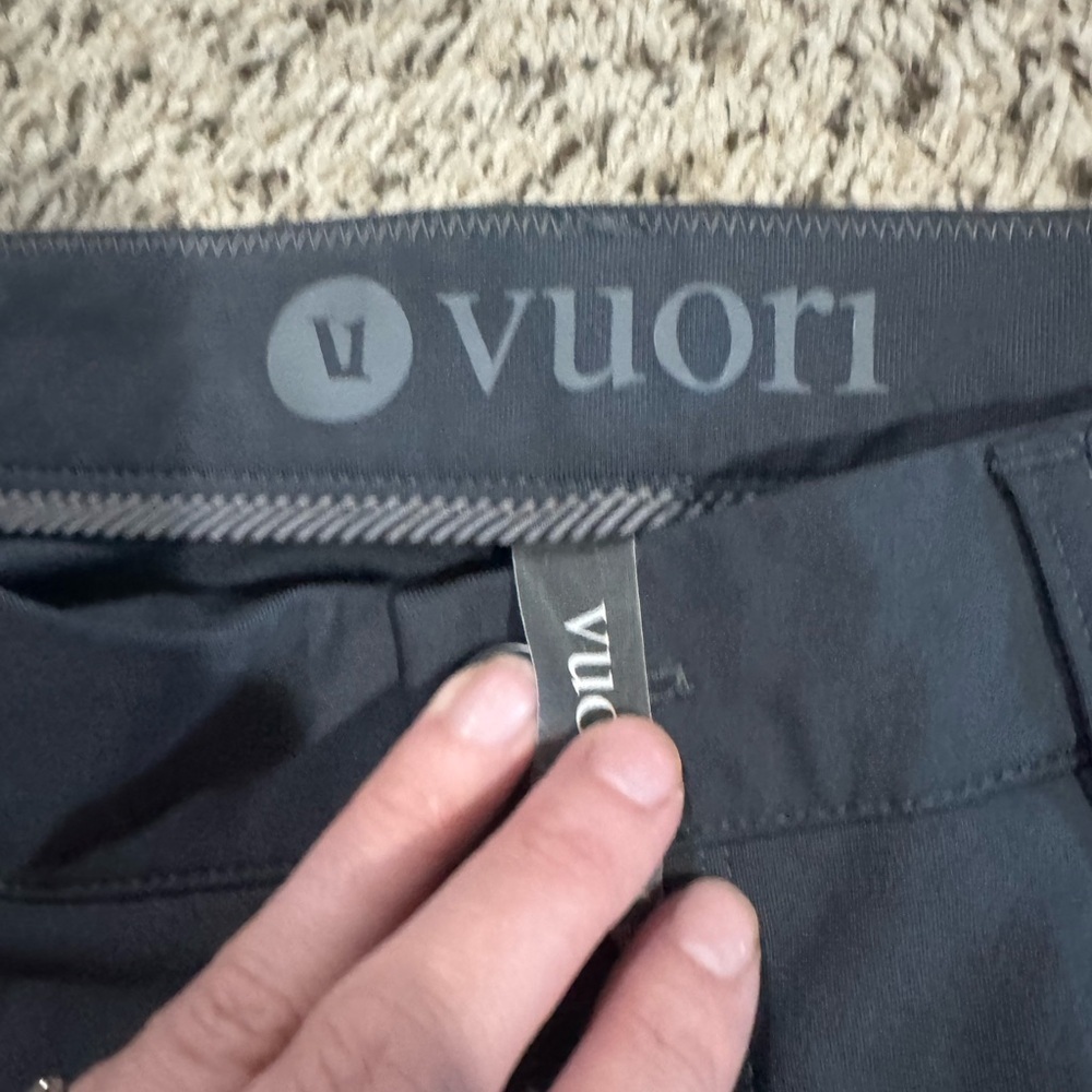 Vuori The Rise The Shine Men's Gray Casual Pants size 32 - Picture 5 of 15